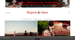 Desktop Screenshot of brujeriadeamor.es